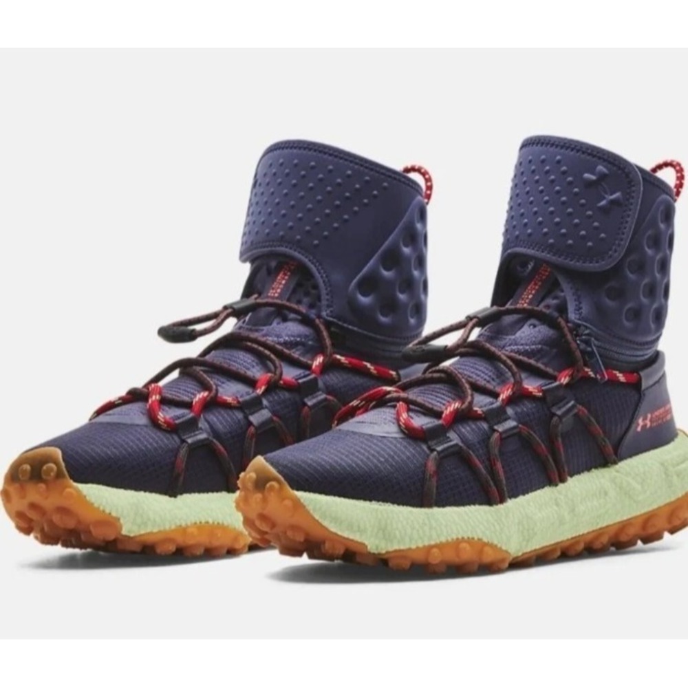 Under Armour UA HOVR Summit Fat Tire Shoes 3022945-501 Boots Mens 10 / Womens 11